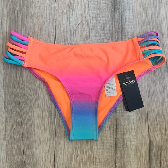 Hollister Other - NWT Hollister Swim Strappy Cheeky Bottoms Size S